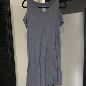 Time and Tru Heather Gray Tank Top